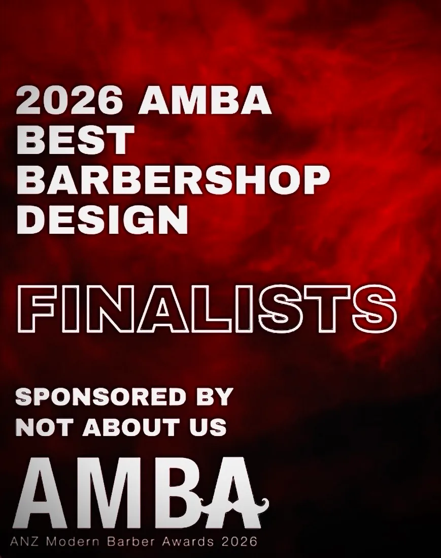 The Two Georges named a finalist for Best Barbershop Design at the 2026 AMBA ANZ Modern Barber Awards